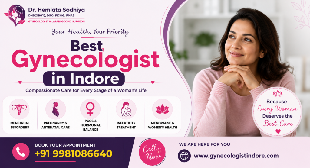Best Gynecologist in Indore | Call +91 9981086640